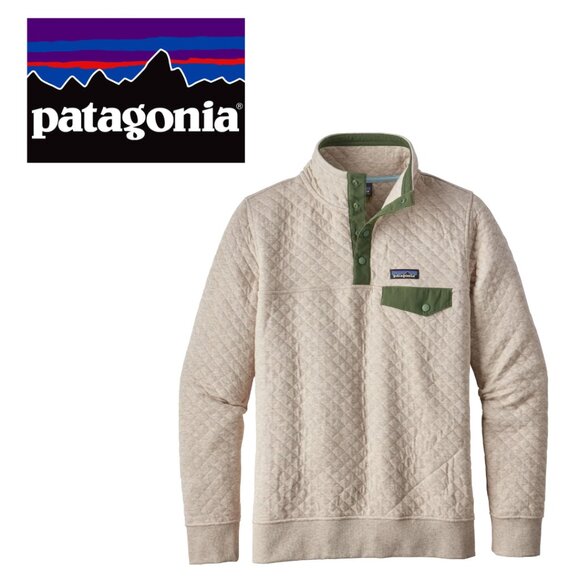 Patagonia Women's Organic Cotton Quilt Snap-T Pullover - Medium - Picture 1 of 8